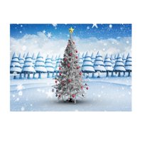 Tuscom Christmas Backdrops Vinyl 5x3FT Fireplace Background Photography Studio