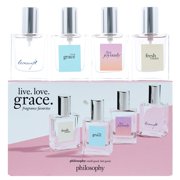 Philosophy Fragrance Favorites 4 Piece Gift Set. Fresh, Grace, Joyously & Loveswept