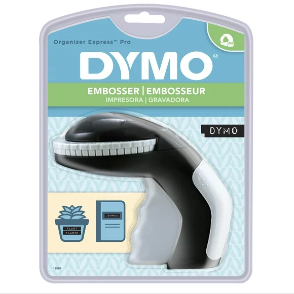 DYMO Embossing Label Maker Starter Kit with 3 Label Tapes, Organizer Xpress Pro Label Maker