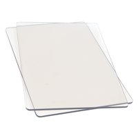 Sizzix Clear Plastic Cutting Pad, 8.75 x 6 Inches, 2 Pieces