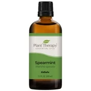 Plant Therapy Spearmint Essential Oil 100 mL (3.3 oz) 100% Pure, Undiluted, Therapeutic Grade