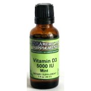 Vitamin D3 5000 Mint with MCT Oil No Chinese Ingredients