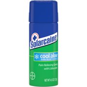 Solarcaine Cool Aloe Burn Relief with Aloe Vera, 4.5 Ounce Spray