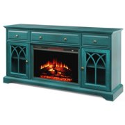 EZ-Style 60'' Gothic Arch TV Stand With Electric Fireplace