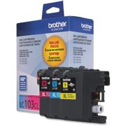 Brother LC103 Ink Cartridge ( Cyan,Magenta,Yellow , 3-Pack )