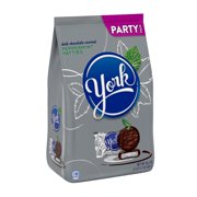 YORK Peppermint Patties Dark Chocolate Candy, Individually Wrapped, 35.2 oz, Party Bag