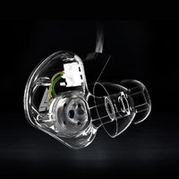 Transparent QKZ AK5 In Ear Earphone Stereo Sport Headphone with Mic