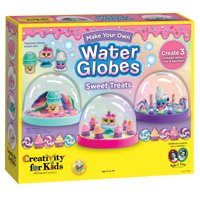 Creativity for Kids Make Your Own Water Globes Sweet Treats  Child Craft Kit for Boys and Girls
