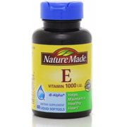 Nature Made dl-Alpha Vitamin E 1000 IU Softgels 60 ea