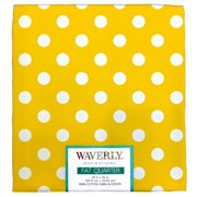Waverly Inspirations Cotton 18" x 21" Fat Quarter BIG DOT SUNSHINE Fabric, 1 Each