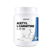 Nutricost Acetyl L-Carnitine (ALCAR) 500 Grams - 1000mg Per Serving - High Quality Pure Acetyl L-Carnitine Powder