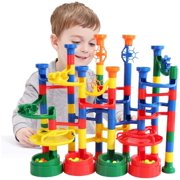 BMAG Marble Run for Kids, Marble Race Track , Marble Maze Game Toys, Construction Building Set