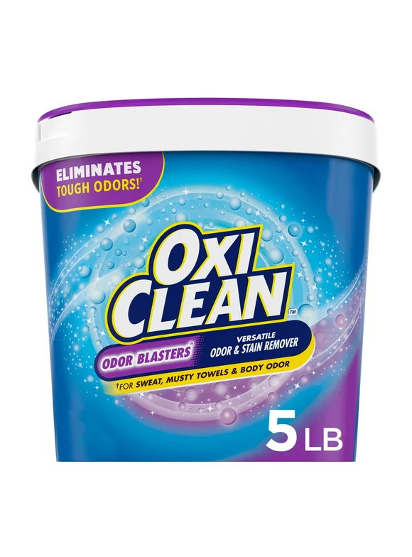 OxiClean Odor Blasters Versatile Odor and Stain Remover Powder, 5 lb