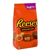 REESE'S Miniatures Milk Chocolate Peanut Butter Cups Candy, Bulk Candy, 35.6 oz, Party Bag