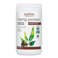 Nutiva Organic Hemp Protein Powder, Chocolate, 10g Protein, 1.0lb, 16.0oz