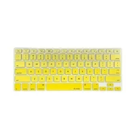 moobody TPU Keyboard Cover Dustproof Keyboard Protective Film Compatible with Air 13.3 inch A1466/A1369 Yellow
