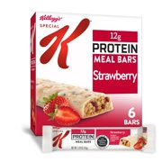 Kellogg's Special K, Protein Meal Bars, Strawberry, 6 Ct, 9.5 Oz