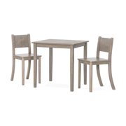 Forever Eclectic Cafe Kids Wood Table and Chair Set (2 Chairs Included), Dusty Heather