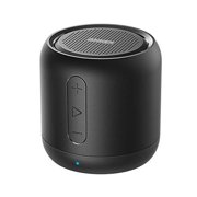 Anker SoundCore mini Bluetooth Speakers 5W with 15-Hour Playtime, Super-portable Wireless Speaker with 66-Foot Bluetooth Range, FM Radio, Enhanced Bass - Black