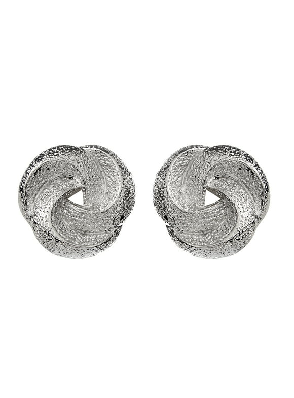Frosted Knot Studs