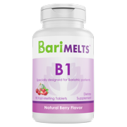 BariMelts B1, Dissolvable Bariatric Vitamins, Natural Cherry Flavor, 90 Fast Melting Tablets