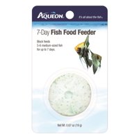 Aqueon 06353 Vacation 7 Day Food Fish Feeder, 0.67 oz