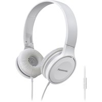 Panasonic  Lightweight On-ear Headphones With Microphone (white)