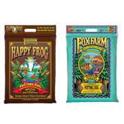FoxFarm FX14053+FX14054 Ocean Forest w/Happy Frog Garden Potting Soils, 12 Quart