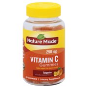 NATURE MADE Vitamin C, 250 mg, Tangerine, Gummies, 80.0 CT