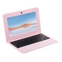 moobody 10.1inch Netbook Lightweight Portable Laptop ACTIONS S500 1. ARM Cortex-A9/Android 5.1/1G+8G/1024*600 Pink Plug