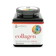 Youtheory - Collagen Skin, Hair & Nail Formula 6000 mg. - 160 Tablets