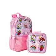 Limited Too Girl Power Kids Girls' Backpack with Lunch Bag