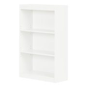 South Shore Smart Basics 3-Shelf 43 1/4" Bookcase, Multiple Finishes