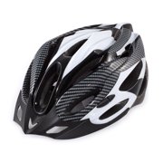 Gonex Cycling Bicycle Helmet - Adult Youth Safety Adjustable Helmet Carbon Hat with Visor Hole