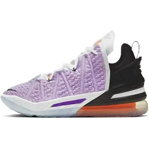 Nike Big Kids Lebron 18 Basketball Shoes CW2760-900 7 Big Kid