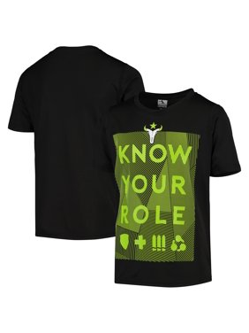 Houston Outlaws Youth Overwatch League Role Player T-Shirt - Black