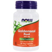 NOW Foods - Goldenseal Root 500 mg. - 50 Vegetable Capsule(s)