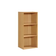 Hodedah 3-Shelf Bookcase, Multiple Colors