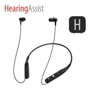 HEARING ASSIST TV Listener In-Ear Headphones, Black, TV01