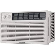 Frigidaire 10,000 BTU 115V Window-Mounted Compact Air Conditioner with Mechanical Controls, White