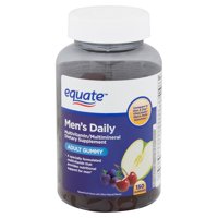 Equate Men's Daily Adult Gummies, 150 count