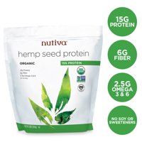 Nutiva Organic Hemp Protein Powder, Unflavored, 15g Protein, 3.0lbs