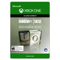 Xbox One Tom Clancy's Rainbow Six Siege Currency pack 4920 Rainbow credits (email delivery)