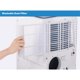 image 10 of Honeywell 8,000 BTU Portable Air Conditioner White/Blue