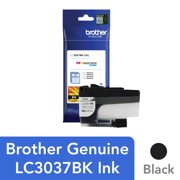 Brother Genuine LC3037BK, Single Pack Super High-yield Black INKvestment Tank Ink Cartridge, Page Yield Up To 3,000 Pages, LC3037