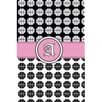 A : basketball Notebook Monogram Initial A Personalized Volleyball Gift for Players Coach Students Teachers (Volleyball Lovers) (Paperback)