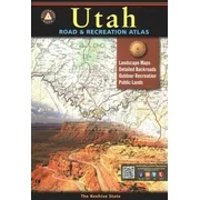 Utah Road & Recreation Atlas Map (Paperback)