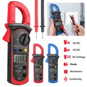 EEEkit Digital True RMS Auto-Ranging Multimeter Amp Volt , Clamp Tester,  AC/DC Current Voltage Clamp Meter with Temperature NCV TRMS Continuity Capacitance Resistance Frequency Diode Hz Test