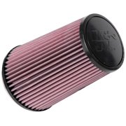 K&N Universal Clamp-On Air Filter: High Performance, Premium, Replacement Engine Filter: Flange Diameter: 4.5 In, Filter Height: 8.375 In, Flange Length: 0.625 In, Shape: Round Tapered, RU-1008