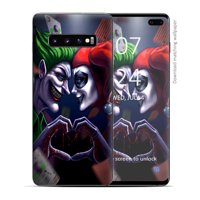 Skin Decal Vinyl Wrap for Samsung Galaxy S10 Plus - decal stickers skins cover - Harleyquin and Joke love